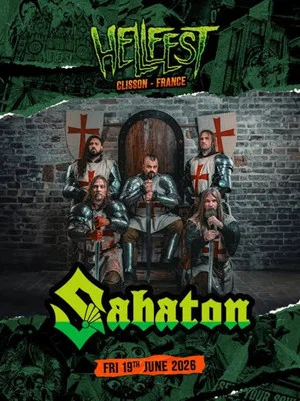 Постер: Sabaton - Hellfest 2026