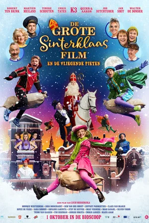 Постер: De grote Sinterklaasfilm en de vliegende Pieten