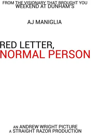 Постер: Red Letter, Normal Person