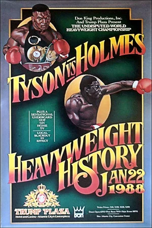 Постер: Mike Tyson vs Larry Holmes