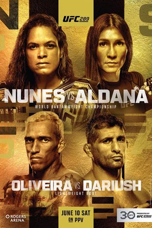 Постер: UFC 289: Nunes vs. Aldana