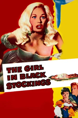 Постер: The Girl in Black Stockings