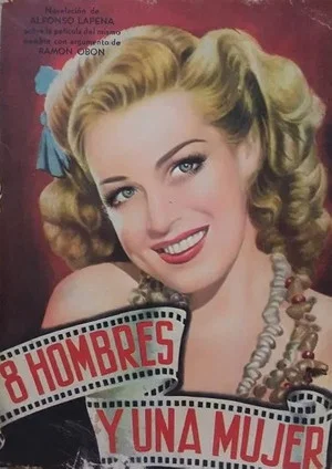 Постер: Ocho hombres y una mujer