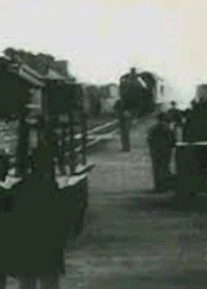 Постер: Overland Express Arriving at Helena, Mont.