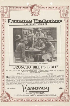 Постер: Broncho Billy's Bible