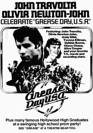 Постер: Grease Day USA