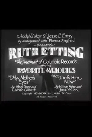 Постер: Ruth Etting in Favorite Melodies