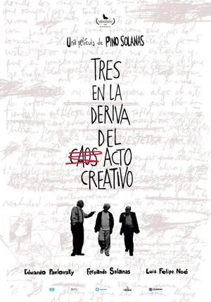 Постер: Three in the Drift of the Creative Act