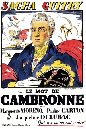 Постер: Le Mot de Cambronne