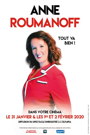 Постер: Anne Roumanoff - Tout va bien