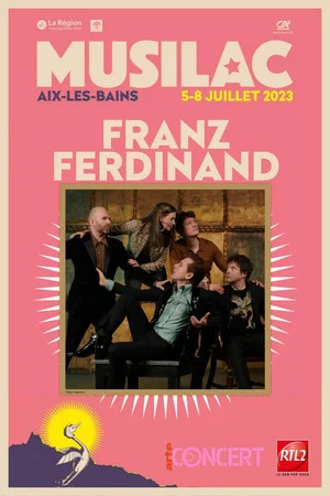 Постер: Franz Ferdinand - Musilac 2023