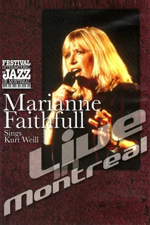 Постер: Marianne Faithfull Sings Kurt Weill