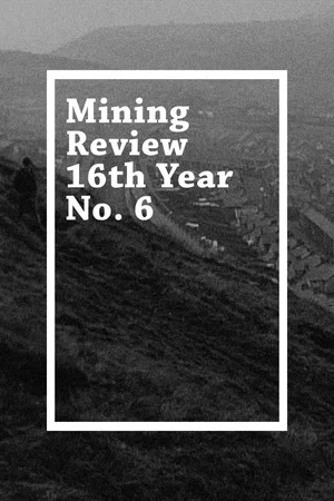 Постер: Mining Review 16th Year No. 6