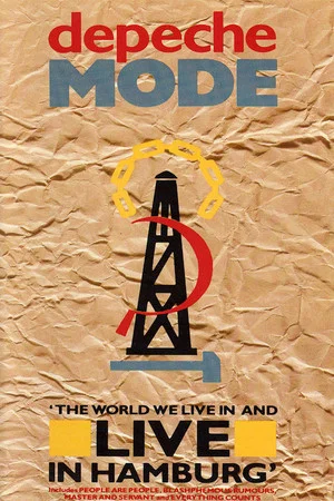 Постер: Depeche Mode: The World We Live in and Live in Hamburg