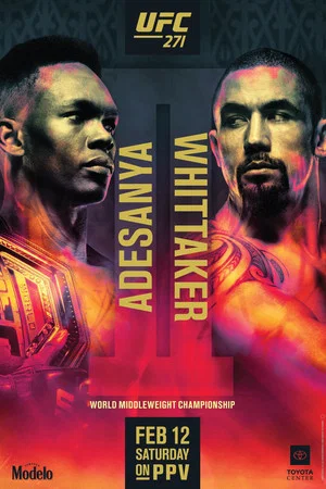 Постер: UFC 271: Adesanya vs. Whittaker 2
