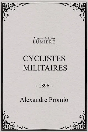 Постер: Cyclistes militaires