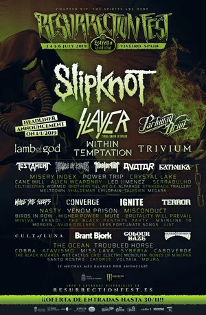Постер: Lamb of God - Live at Resurrection Fest EG 2019