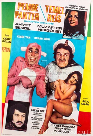 Постер: Pembe Panter ve Temel Reis Gangsterlere Karşı