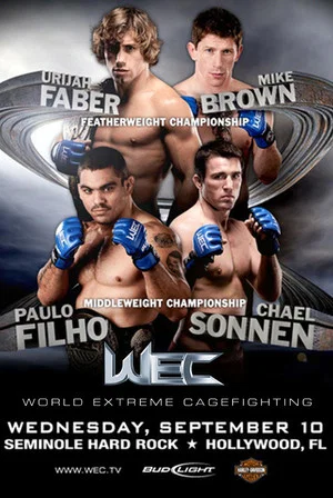Постер: WEC 36: Faber vs. Brown