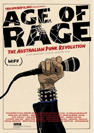 Постер: AGE OF RAGE - The Australian Punk Revolution