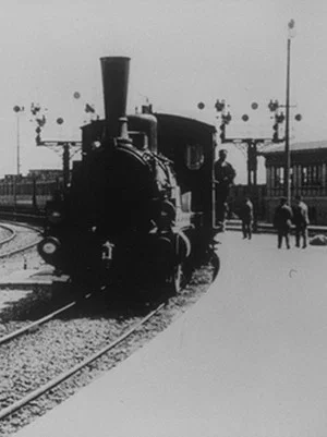 Постер: Cologne : arrivée de l'express