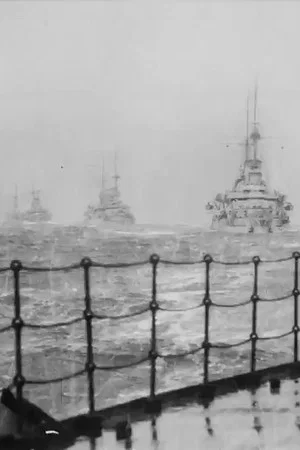 Постер: Four Warships in Rough Seas