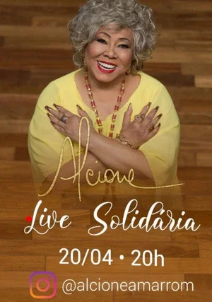 Постер: Live Solidária - Alcione - Youtube