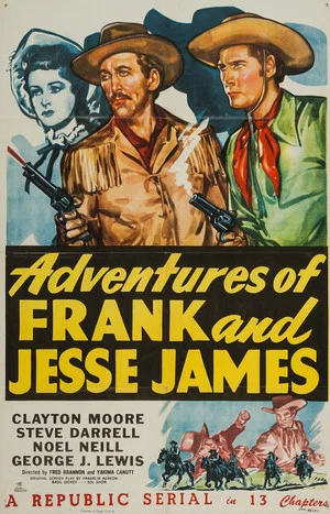Постер: Adventures of Frank and Jesse James