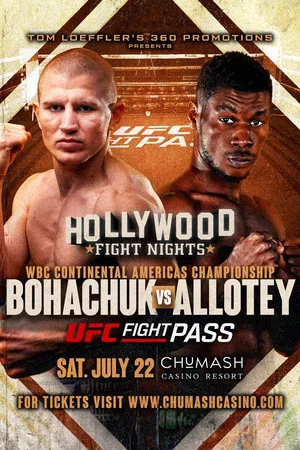 Постер: Serhii Bohachuk vs. Patrick Allotey