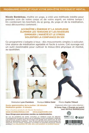 Постер: Nicole Bordeleau : Le pouvoir du QI GONG YOGA
