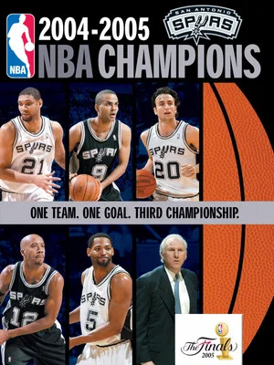 Постер: 2004-2005 NBA Champions - San Antonio Spurs