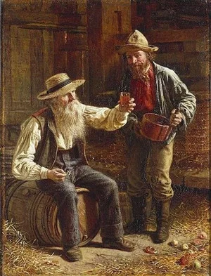 Постер: A glass of cider or nothing