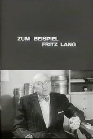 Постер: For Example Fritz Lang