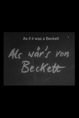 Постер: As if by Beckett