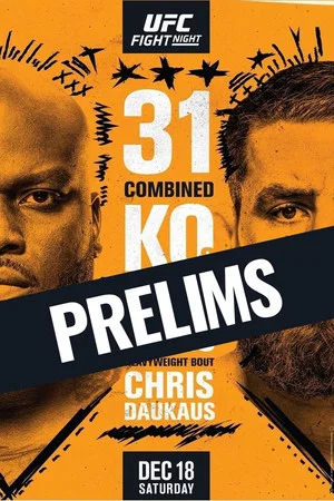 Постер: UFC Fight Night 199: Lewis vs. Daukaus