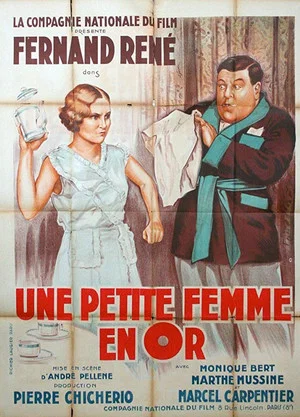 Постер: Une petite femme en or