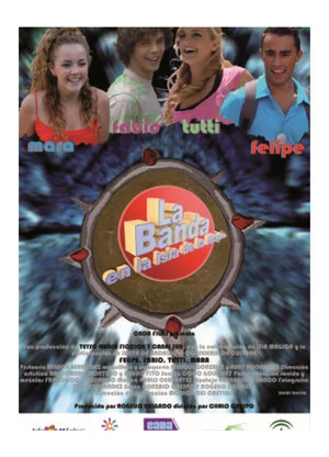 Постер: La banda en la isla de la magia