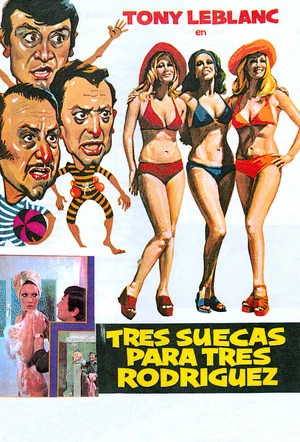 Постер: Tres suecas para tres Rodríguez