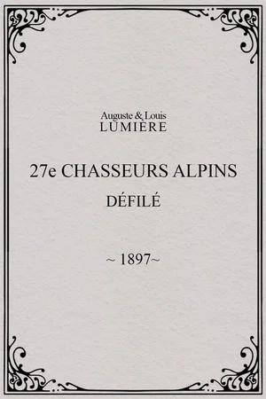 Постер: 27ème chasseurs alpins : défilé