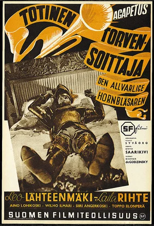 Постер: Totinen torvensoittaja