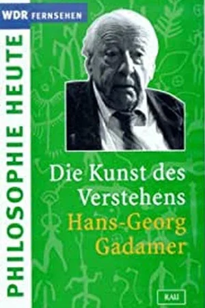 Постер: Die Kunst des Verstehens: Hans-Georg Gadamer und die Hermeneutik