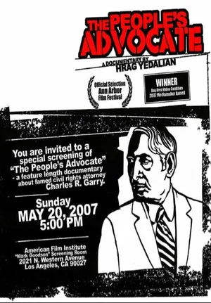 Постер: The People's Advocate: The Life & Times of Charles R. Garry