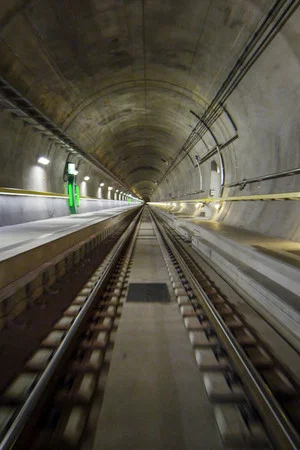 Постер: Gotthard Base Tunnel, Gotthard, Switzerland