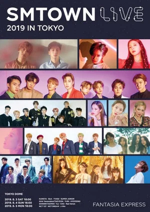Постер: SMTOWN Live | 2019 in Tokyo