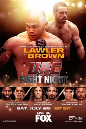 Постер: UFC on Fox 12: Lawler vs. Brown