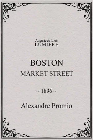Постер: Boston, Market street