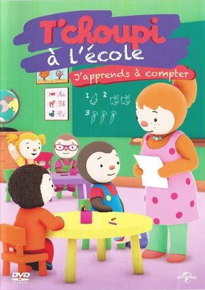 Постер: T'choupi à l'école - J'apprends à compter