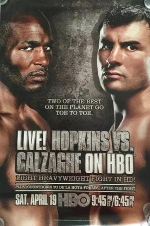 Постер: Bernard Hopkins vs. Joe Calzaghe