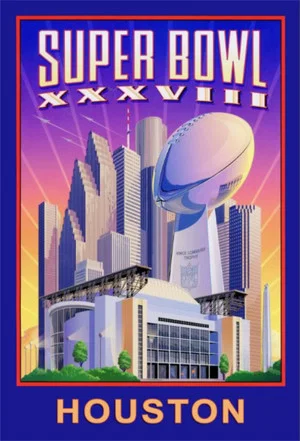 Постер: Super Bowl XXXVIII