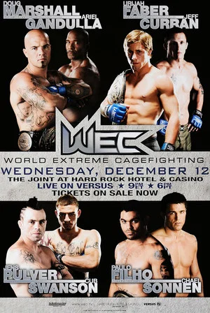 Постер: WEC 31: Faber vs. Curran